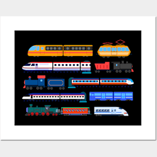 The Kids' Picture Show Railway Vehicles Posters and Art